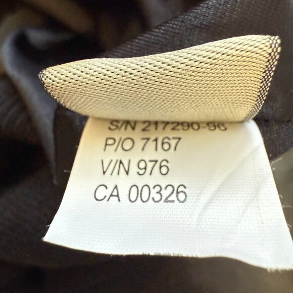 Cutter & Buck Merino Wool Nylon Lined Crewneck Sweater Pullover Mens Large Black - Picture 12 of 12